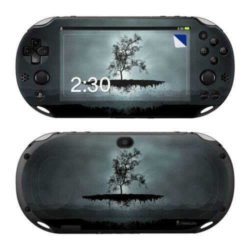 Flying Tree Black PlayStation Vita 2000 Skin