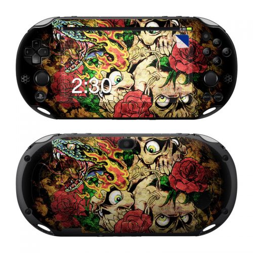 Gothic Tattoo PlayStation Vita 2000 Skin