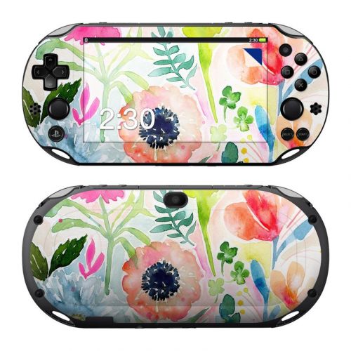 Loose Flowers PlayStation Vita 2000 Skin