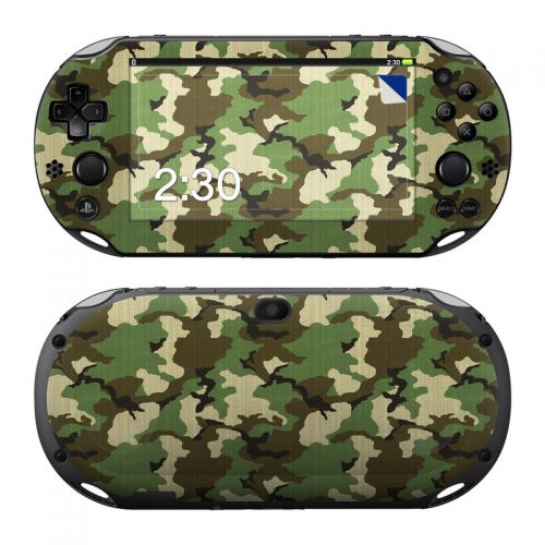 Woodland Camo PlayStation Vita 2000 Skin