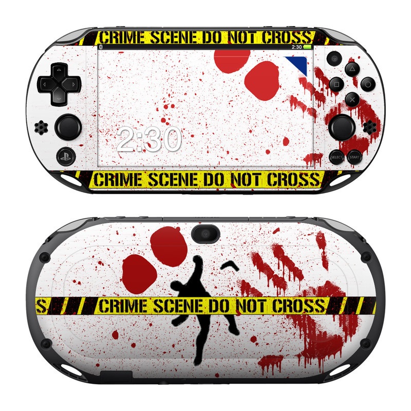 PlayStation Vita 2000 Skin design of Text, Font, Red, Graphic design, Logo, Graphics, Brand, Banner, with white, red, yellow, black colors