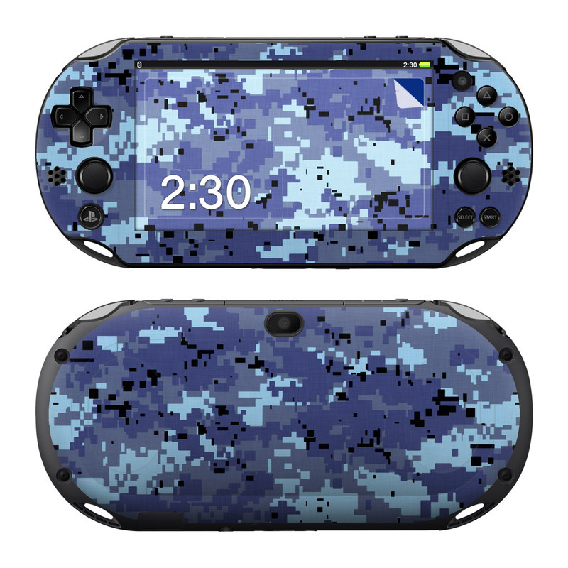 PlayStation Vita 2000 Skin design of Blue, Purple, Pattern, Lavender, Violet, Design, with blue, gray, black colors