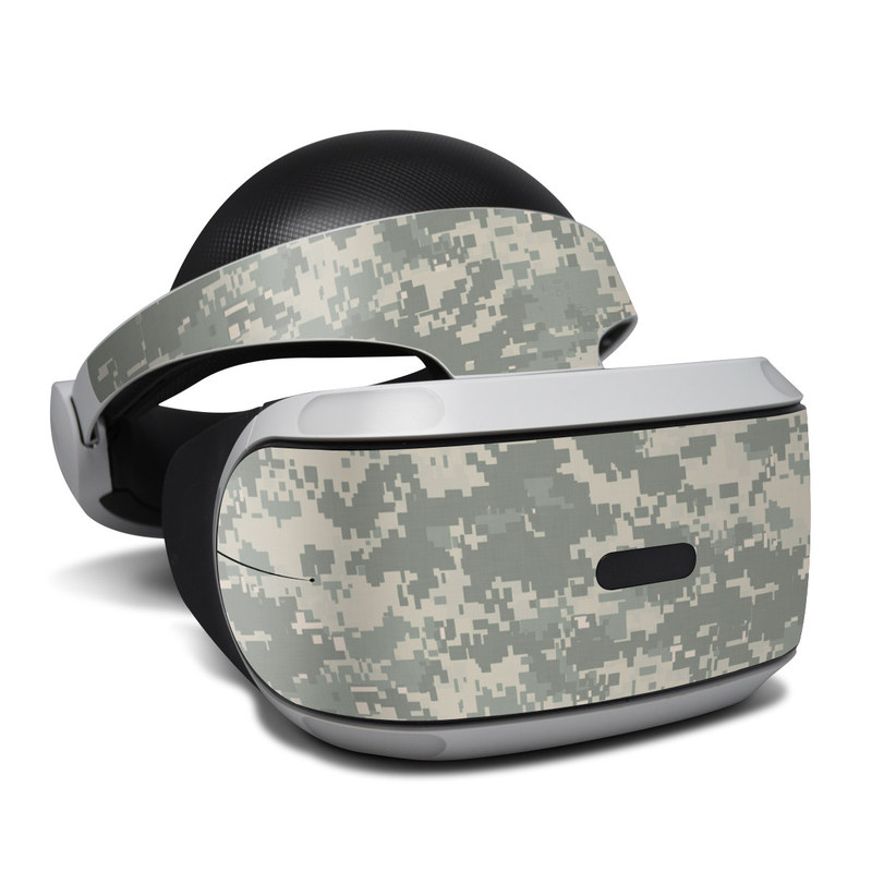 PlayStation VR Skin design of Military camouflage, Green, Pattern, Uniform, Camouflage, Design, Wallpaper, with gray, green colors