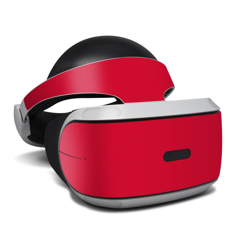 Red playstation online headset