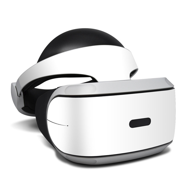 PlayStation VR Skin design of White, Black, Line, with white colors