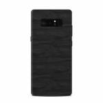 Black Woodgrain Samsung Galaxy Note 8 Skin
