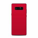 Solid State Red Samsung Galaxy Note 8 Skin