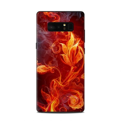 Flower Of Fire Samsung Galaxy Note 8 Skin