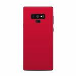 Solid State Red Samsung Galaxy Note 9 Skin