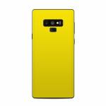 Solid State Yellow Samsung Galaxy Note 9 Skin
