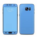 Solid State Blue Galaxy S7 Skin