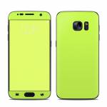 Solid State Lime Galaxy S7 Skin