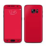 Solid State Red Galaxy S7 Skin