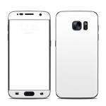 Solid State White Galaxy S7 Skin