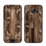 Weathered Wood Galaxy S7 Skin