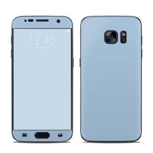 Solid State Blue Mist Galaxy S7 Skin