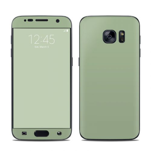 Solid State Sage Galaxy S7 Skin