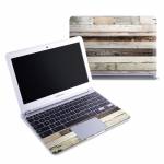 Eclectic Wood Samsung Chromebook 1 Skin