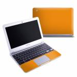 Solid State Orange Samsung Chromebook 1 Skin