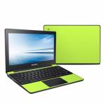 Solid State Lime Samsung Chromebook 2 Skin