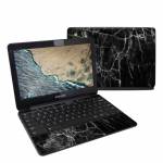 Black Marble Samsung Chromebook 3 Skin