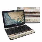 Eclectic Wood Samsung Chromebook 3 Skin