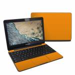 Solid State Orange Samsung Chromebook 3 Skin