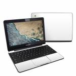 Solid State White Samsung Chromebook 3 Skin