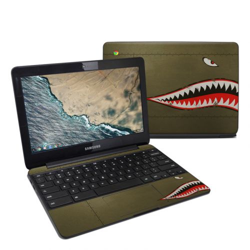 USAF Shark Samsung Chromebook 3 Skin