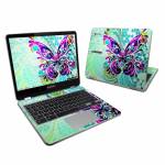 Butterfly Glass Samsung Chromebook Plus 2017 Skin