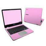 Solid State Pink Samsung Chromebook Plus 2017 Skin