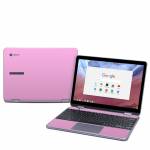 Solid State Pink Samsung Chromebook Plus 2018 Skin
