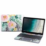 Blushed Flowers Samsung Chromebook Plus 2019 Skin