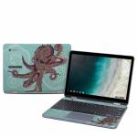 Octopus Bloom Samsung Chromebook Plus 2019 Skin