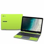 Solid State Lime Samsung Chromebook Plus 2019 Skin