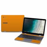 Solid State Orange Samsung Chromebook Plus 2019 Skin