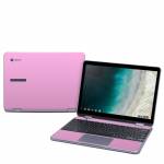 Solid State Pink Samsung Chromebook Plus 2019 Skin