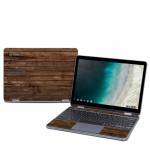Stripped Wood Samsung Chromebook Plus 2019 Skin