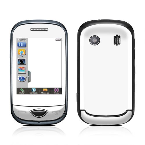 Solid State White Samsung Corby Plus Skin