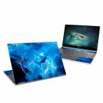 Blue Quantum Waves Samsung Galaxy Chromebook Skin