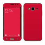 Solid State Red Samsung Galaxy J3 Skin