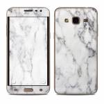 White Marble Samsung Galaxy J3 Skin