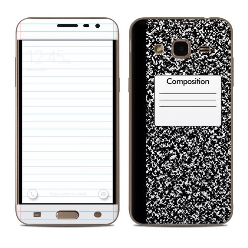 Composition Notebook Samsung Galaxy J3 Skin