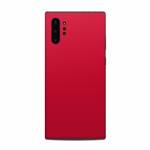 Solid State Red Samsung Galaxy Note 10 Plus Skin