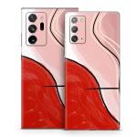 Abstract Red Samsung Galaxy Note 20 Series Skin