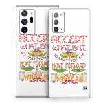 Accept What Isn't Samsung Galaxy Note 20 Series Skin
