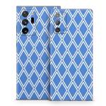 Blue Checks Samsung Galaxy Note 20 Series Skin