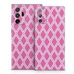 Pink Checks Samsung Galaxy Note 20 Series Skin