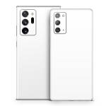 Solid State White Samsung Galaxy Note 20 Series Skin