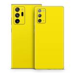 Solid State Yellow Samsung Galaxy Note 20 Series Skin